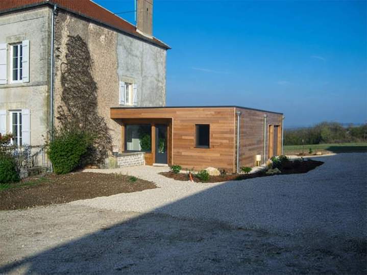 Extension en bois Sancerre
